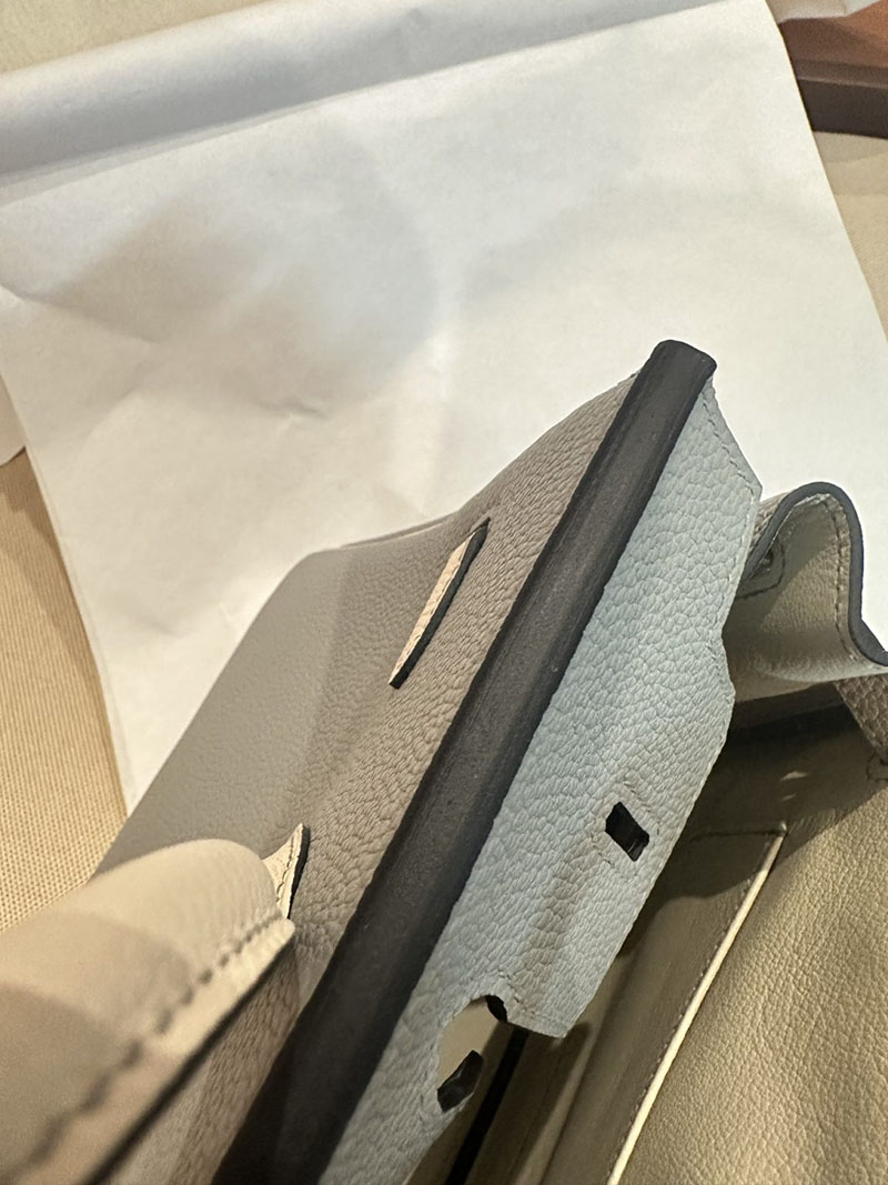 エルメス HERMES バーキン25 パーソナル ブルードプリュス/クレ トゴ シルバー金具 2412862 エルメス バーキン 新品 買い方 - 画像 (5)
