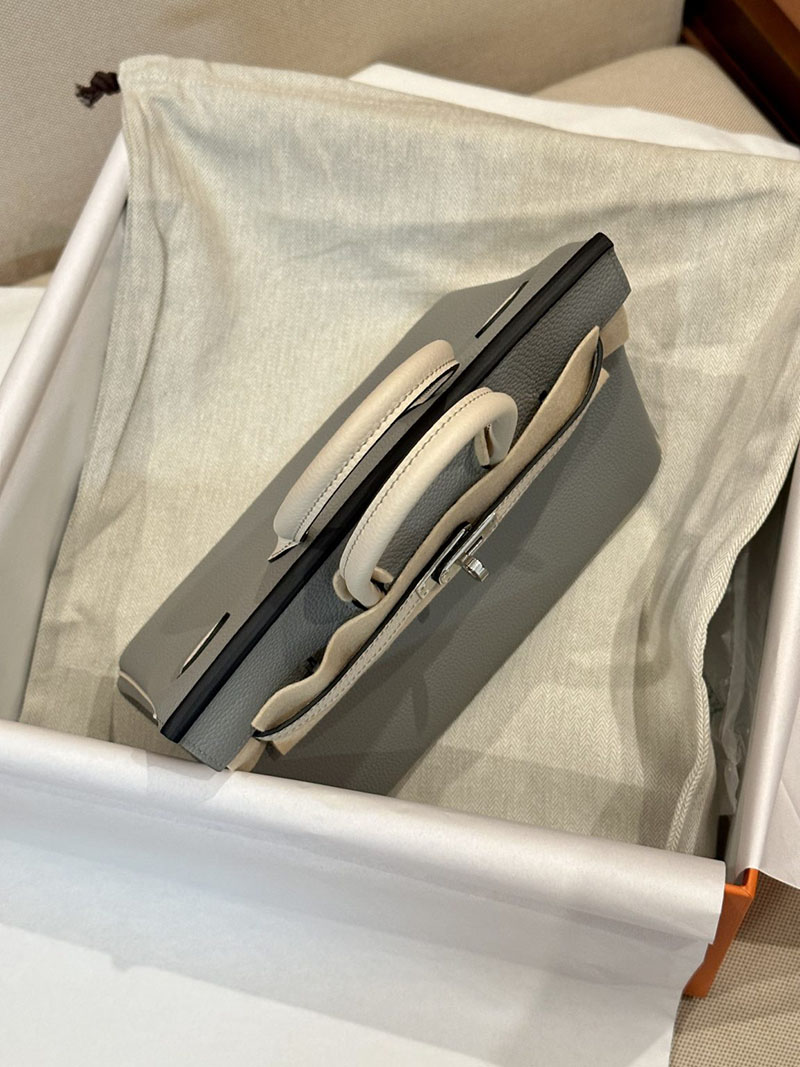 エルメス HERMES バーキン25 パーソナル ブルードプリュス/クレ トゴ シルバー金具 2412862 エルメス バーキン 新品 買い方 - 画像 (14)