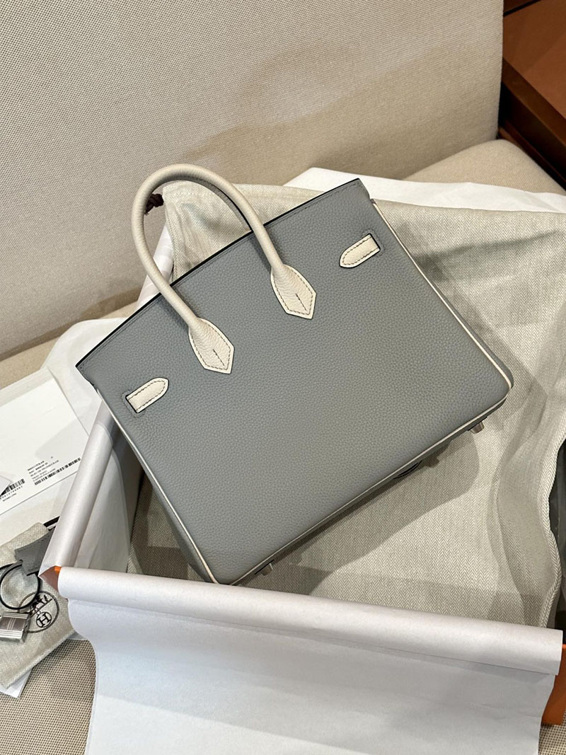 エルメス HERMES バーキン25 パーソナル ブルードプリュス/クレ トゴ シルバー金具 2412862 エルメス バーキン 新品 買い方 - 画像 (12)