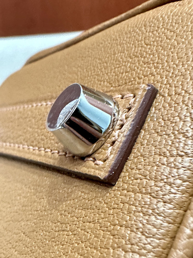 エルメス HERMES バーキン25 ゴールド シェブルミゾル シルバー金具 2412907 バーキン 25 新品 - 画像 (15)