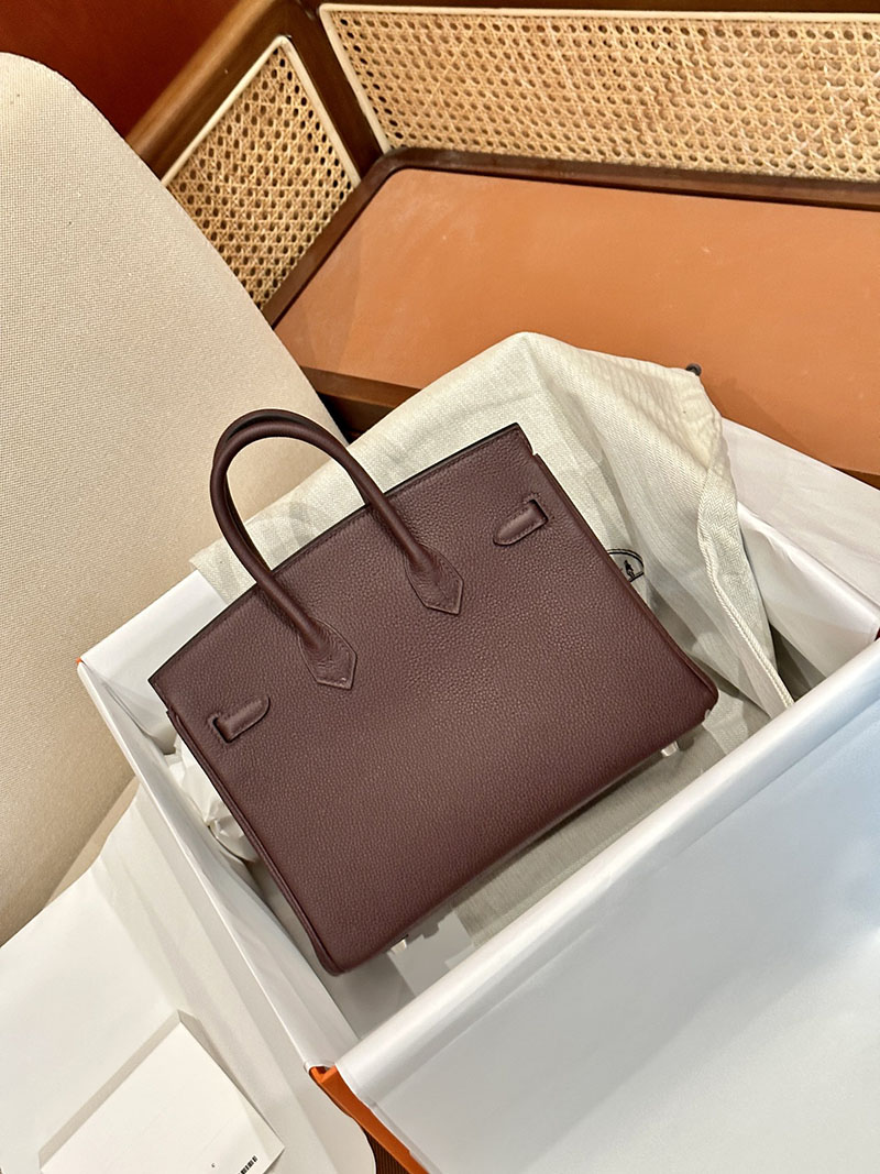 エルメス HERMES バーキン25 ルージュセリエ トゴ シルバー金具 2412908 バーキン 25 新品 - 画像 (10)