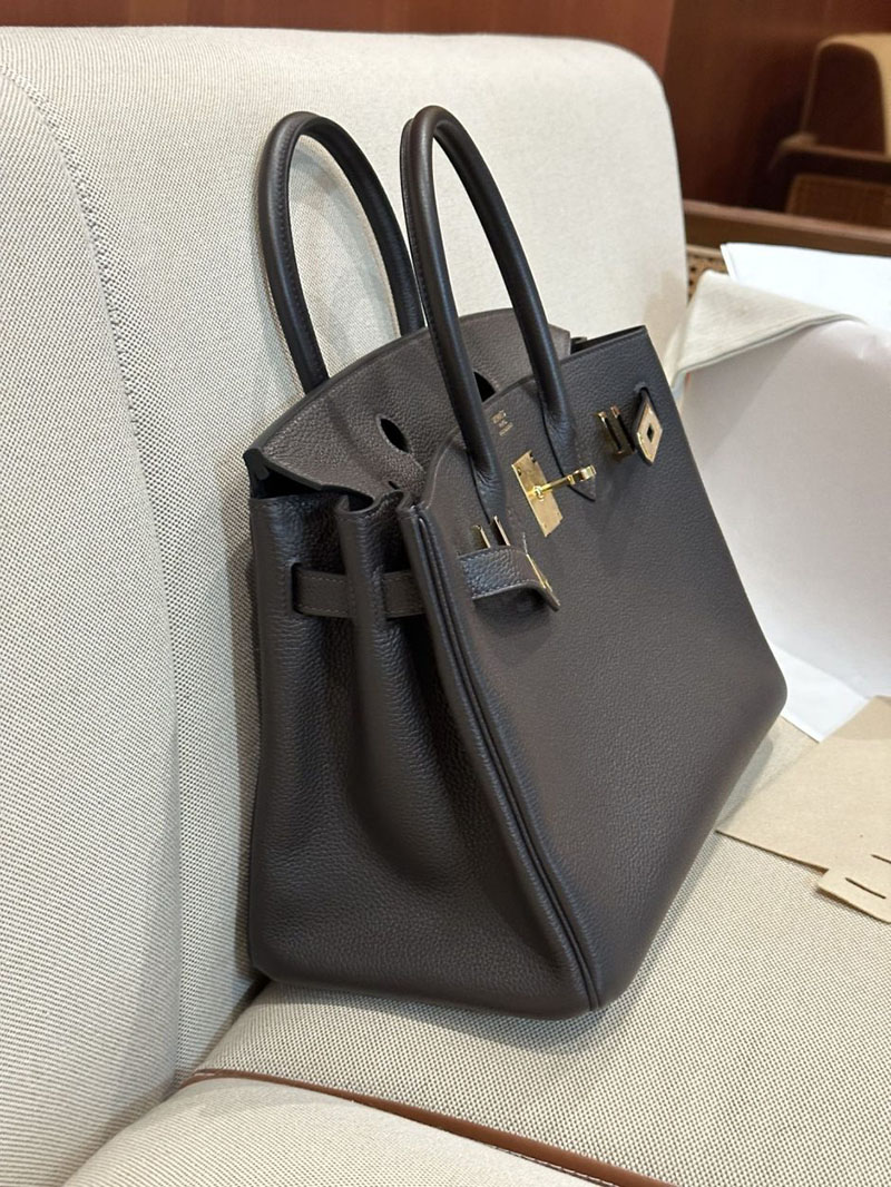 最高級エルメススーパーコピー バーキン30コピー バーキン30 エベンヌ トゴ ゴールド金具 2412915 エルメス 2025春夏 - 画像 (2)