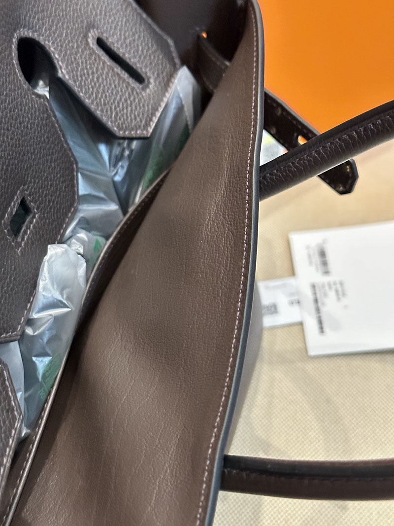最高級エルメススーパーコピー バーキン30コピー バーキン30 エベンヌ トゴ ゴールド金具 2412915 エルメス 2025春夏 - 画像 (11)