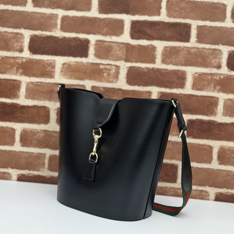 グッチ バッグ 新作 GUCCI ミディアム バケット ショルダーバッグ 782904 AADDY 1060 ブラック グッチ ダイアナ 芸能人 - 画像 (9)