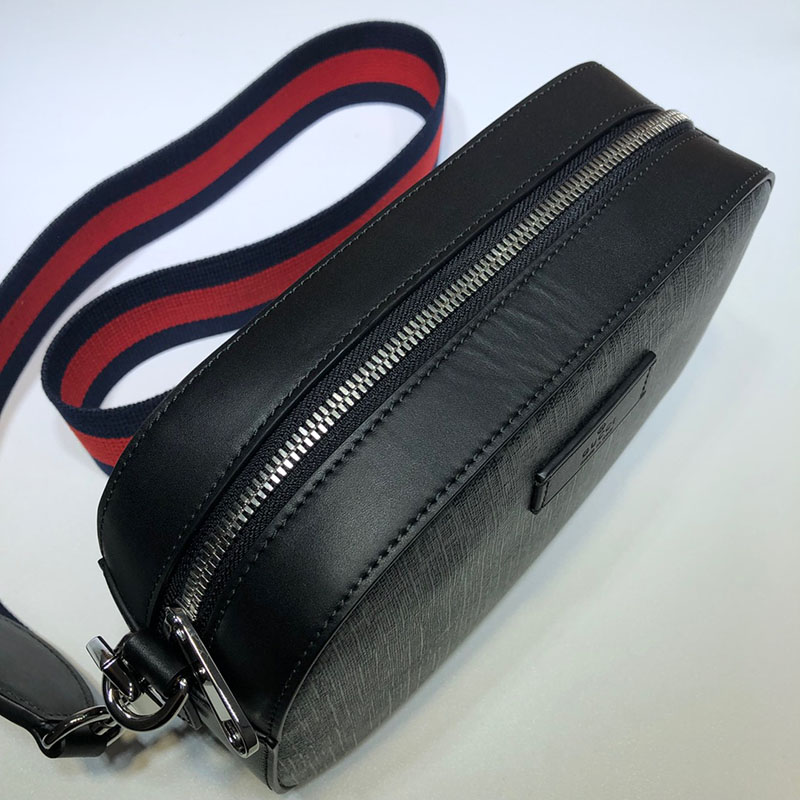 グッチ バッグ 新作 GUCCI メンズ GGスプリーム キャンバス クロスボディバッグ 574886 K5RLN 1095 ブラック/グレー グッチ バッグ メンズ 人気 - 画像 (5)