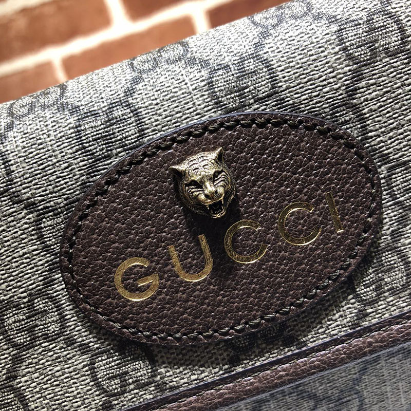グッチ バッグ 新作 GUCCI ボディーバッグ・ウエストポーチ NEOVINTAGE GGベルトバッグ 493930 9C2VT 8745 ベージュ/ブラウン グッチ ミニバッグ メンズ - 画像 (7)