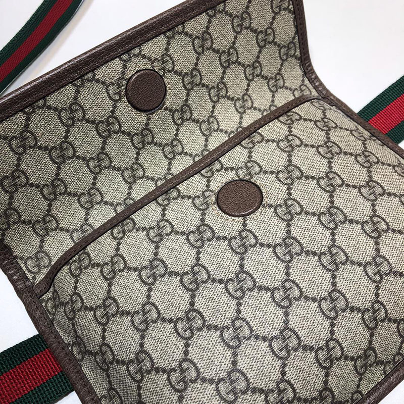 グッチ バッグ 新作 GUCCI ボディーバッグ・ウエストポーチ NEOVINTAGE GGベルトバッグ 493930 9C2VT 8745 ベージュ/ブラウン グッチ ミニバッグ メンズ - 画像 (6)