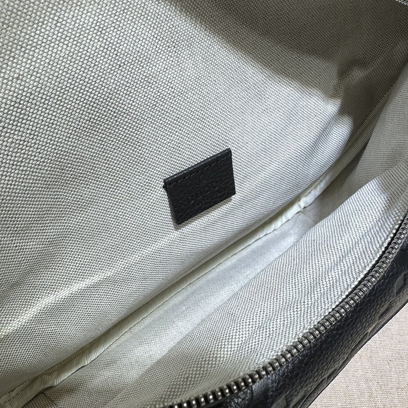 グッチ バッグ 新作 GUCCI ジャンボGG ベルトバッグ 645093 AABY7 1000 ブラック グッチ ボディバッグ メンズ - 画像 (2)
