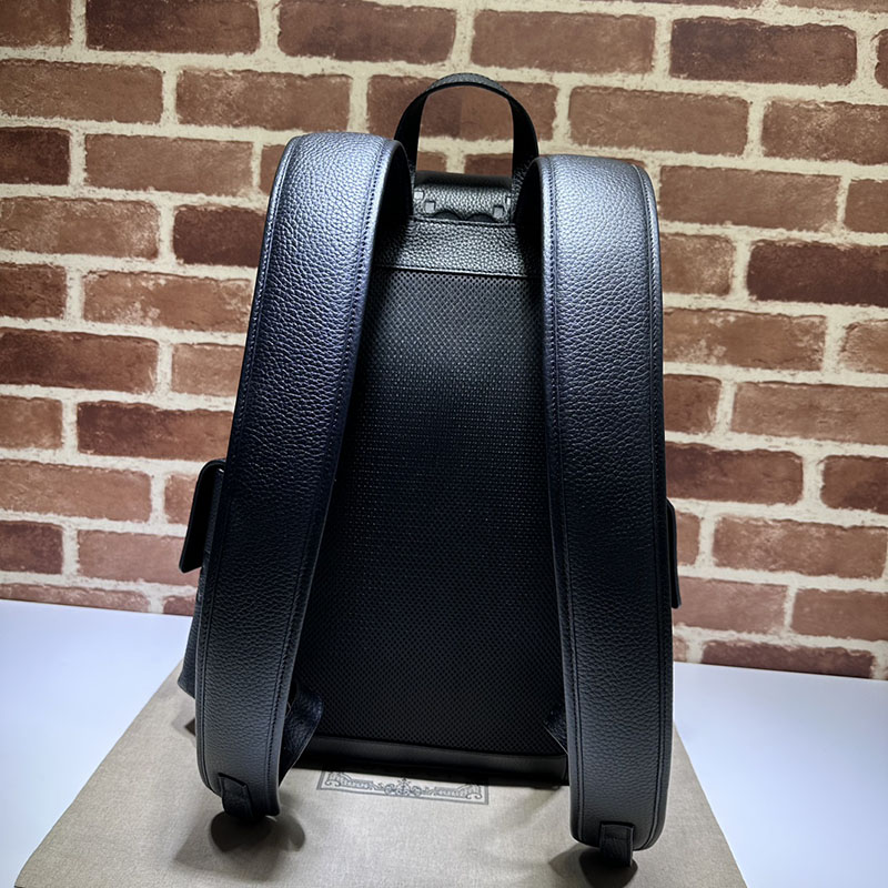 グッチ バッグ 新作 GUCCI メンズ ジャンボGG バックパック 625770 AABZF 1000 ブラック グッチ バックパック メンズ - 画像 (8)