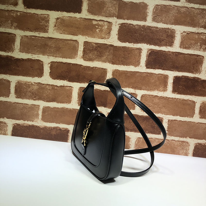 グッチ バッグ 新作 GUCCI レディース ジャッキー 1961 ミニ バッグ 637091 10O0G 1000 ブラック グッチ 人気ランキング - 画像 (9)
