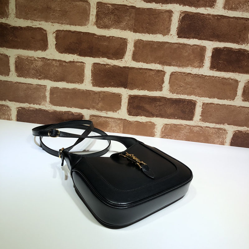 グッチ バッグ 新作 GUCCI レディース ジャッキー 1961 ミニ バッグ 637091 10O0G 1000 ブラック グッチ 人気ランキング - 画像 (7)