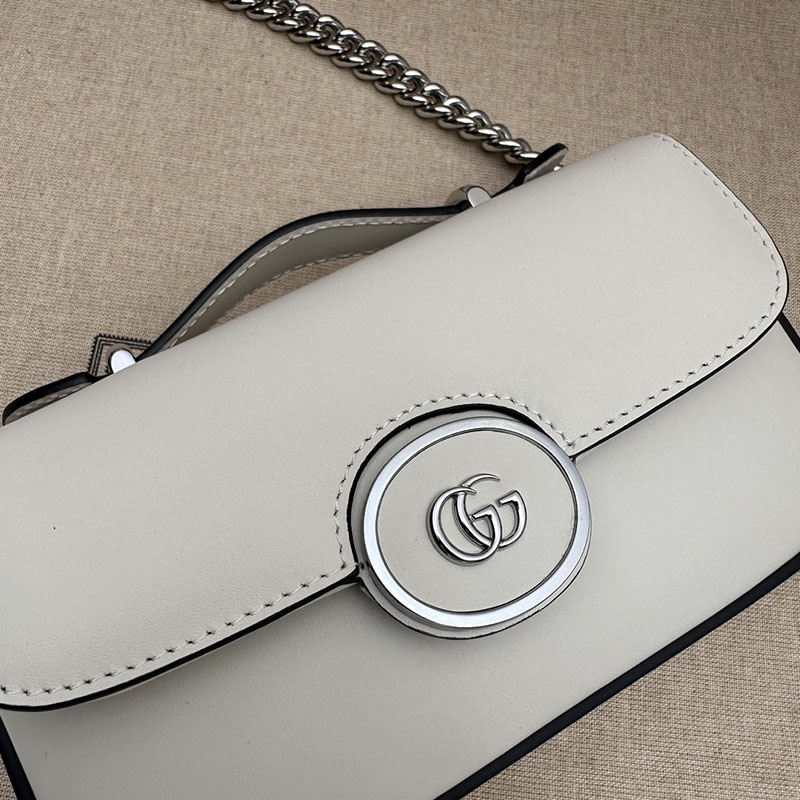 グッチ バッグ 新作 GUCCI PETITE プティット ミニ ショルダーバッグ 斜め掛け 739722 FACJP 9562 アイボリー 海外 旅行 ショルダー バッグ - 画像 (7)