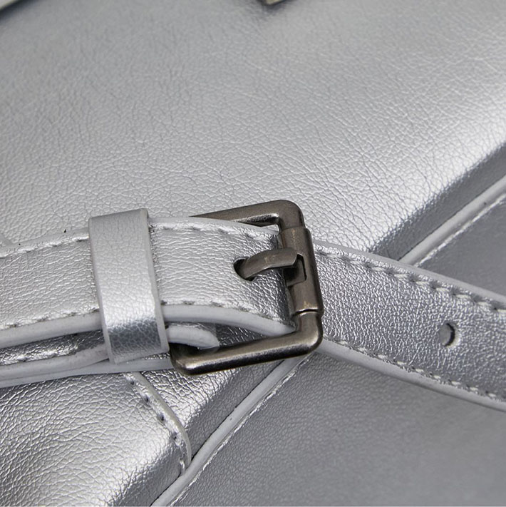 最高級 バレンシアガバッグコピー HOURGLASS HINGE ミディアムハンドバッグ 7612112AAVC8110 シルバー シルバー金具 バレンシアガアウトレット店舗 - 画像 (4)