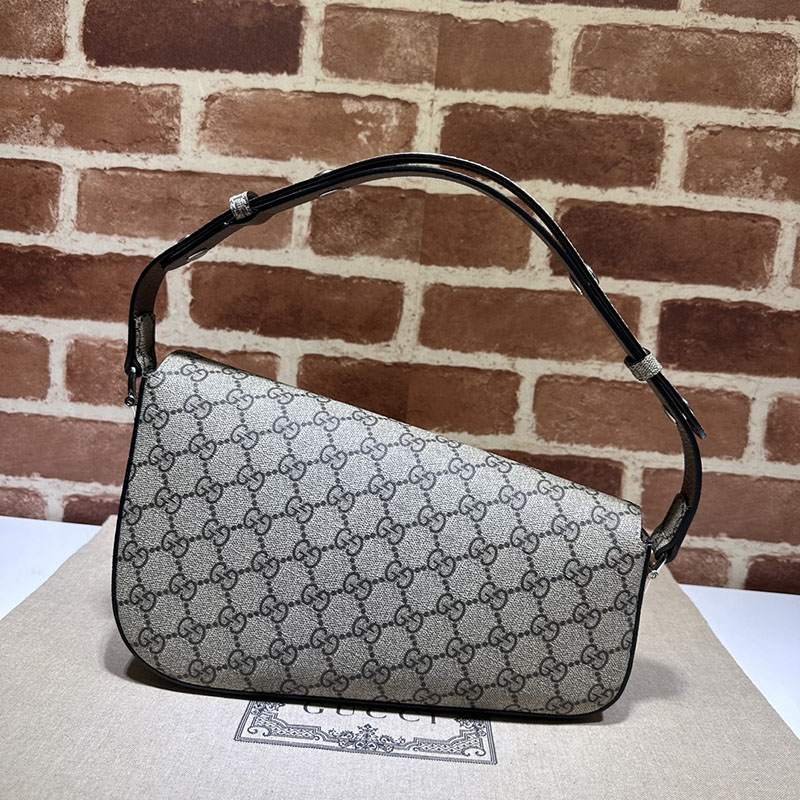 グッチ バッグ 未使用品 GUCCI ホースビット 1955 スモール ショルダーバッグ 764155 KGD0N 9742 ベージュ&トープ ハイブランド レディース - 画像 (8)