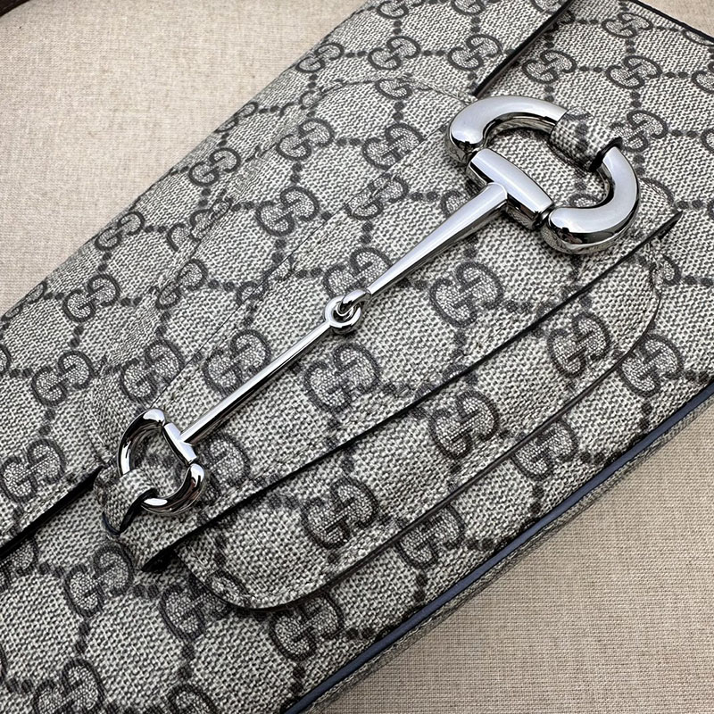 グッチ バッグ 未使用品 GUCCI ホースビット 1955 スモール ショルダーバッグ 764155 KGD0N 9742 ベージュ&トープ ハイブランド レディース - 画像 (6)