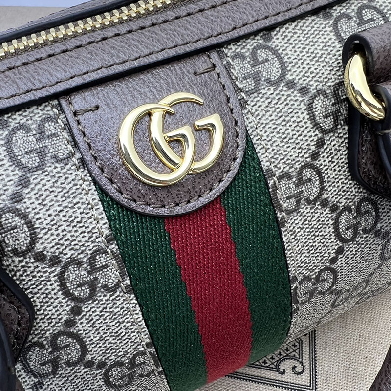 グッチ バッグ 未使用品 GUCCI オフィディア ミニ トップハンドルバッグ 772053 96IWG 8745 ベージュ/ブラウン ミニボストンバッグ 人気 ブランド - 画像 (6)