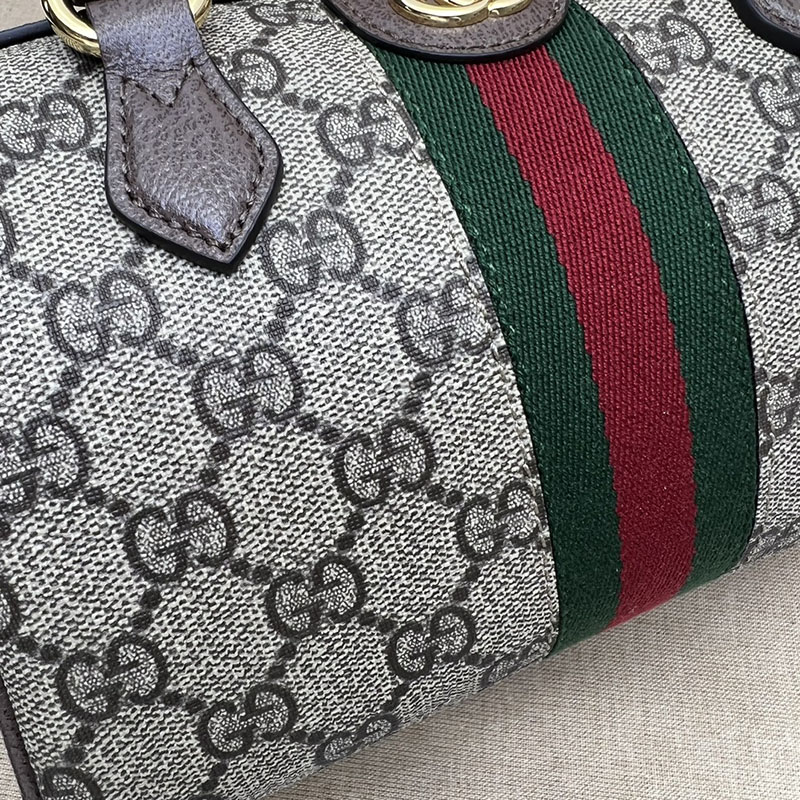 グッチ バッグ 未使用品 GUCCI オフィディア ミニ トップハンドルバッグ 772053 96IWG 8745 ベージュ/ブラウン ミニボストンバッグ 人気 ブランド - 画像 (5)