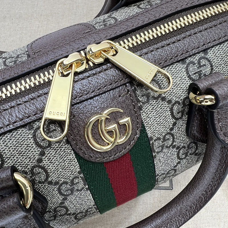 グッチ バッグ 未使用品 GUCCI オフィディア ミニ トップハンドルバッグ 772053 96IWG 8745 ベージュ/ブラウン ミニボストンバッグ 人気 ブランド - 画像 (3)