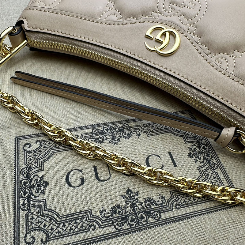 グッチ バッグ 未使用品 GUCCI レディース GGマトラッセ レザー ハンドバッグ 735049 UM8HG 6802 ライトピンク ハンドバッグ レディース 本革 - 画像 (5)