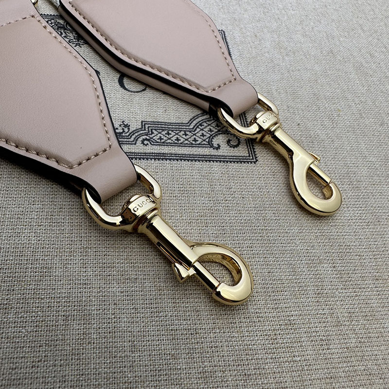 グッチ バッグ 未使用品 GUCCI レディース GGマトラッセ レザー ハンドバッグ 735049 UM8HG 6802 ライトピンク ハンドバッグ レディース 本革 - 画像 (3)