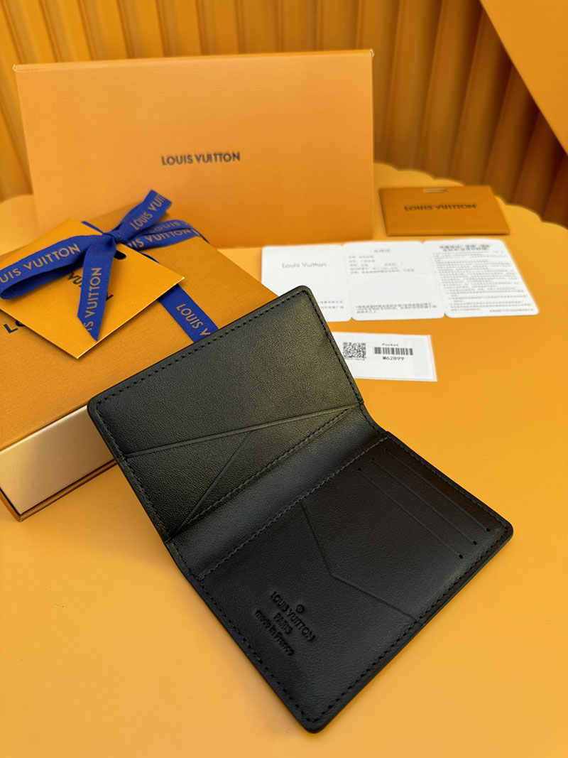 並行輸入品 ルイヴィトン カードケース オーガナイザー・ドゥ ポッシュ M62899 RFID モノグラム ブラック カードケース 財布代わり 小銭 - 画像 (5)