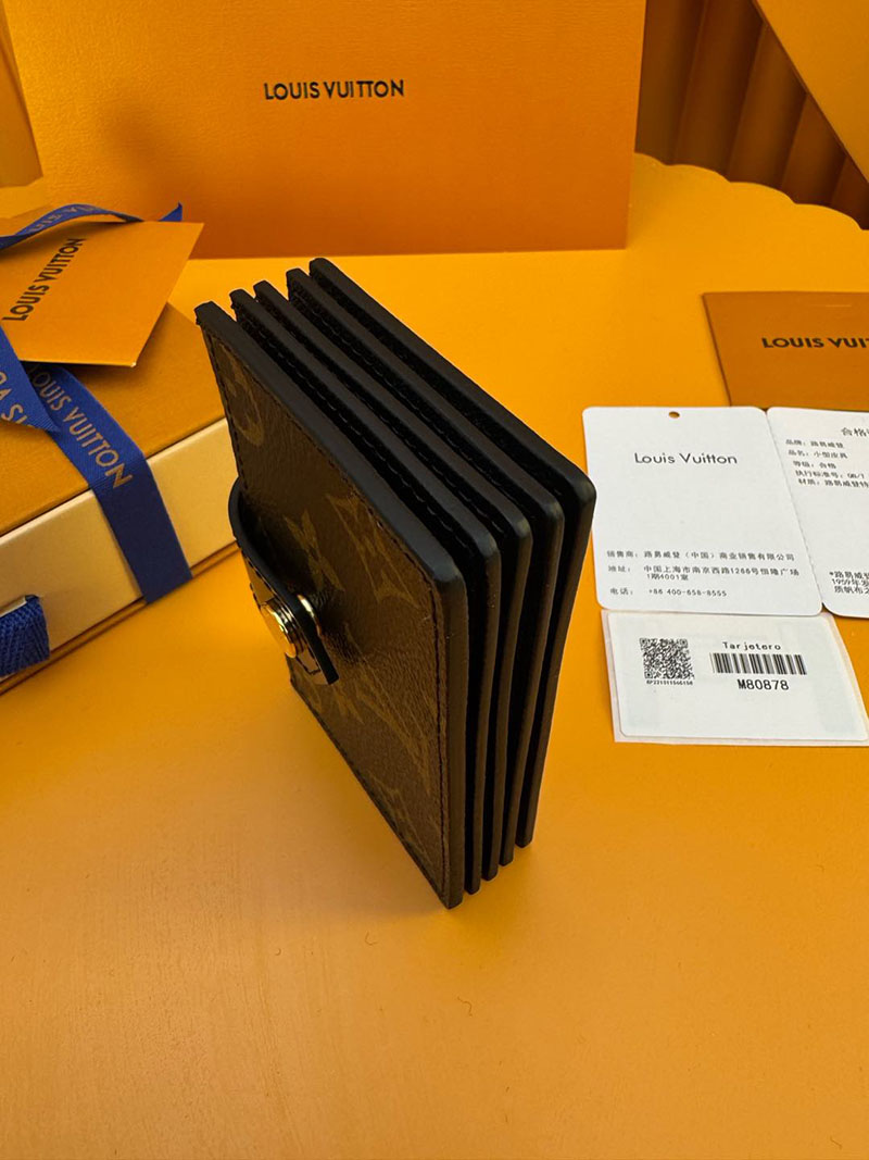 並行輸入品 ルイヴィトン モノグラム・ポルト カルト カードケース M80878 RFID モノグラム ブラウン/ブラック ヴィトン カードケース 財布代わり - 画像 (3)