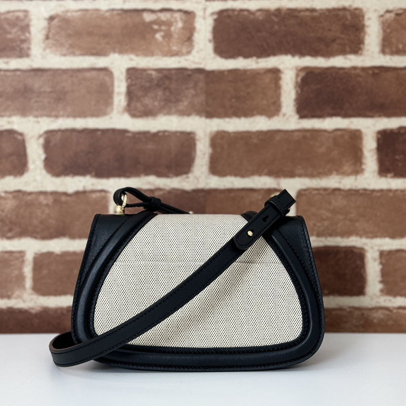 グッチ バッグ 人気 GUCCI ブロンディ ミニ ショルダーバッグ 815700 HAAKF 2546 ナチュラル&ブラック グッチ バッグ アウトレット - 画像 (8)