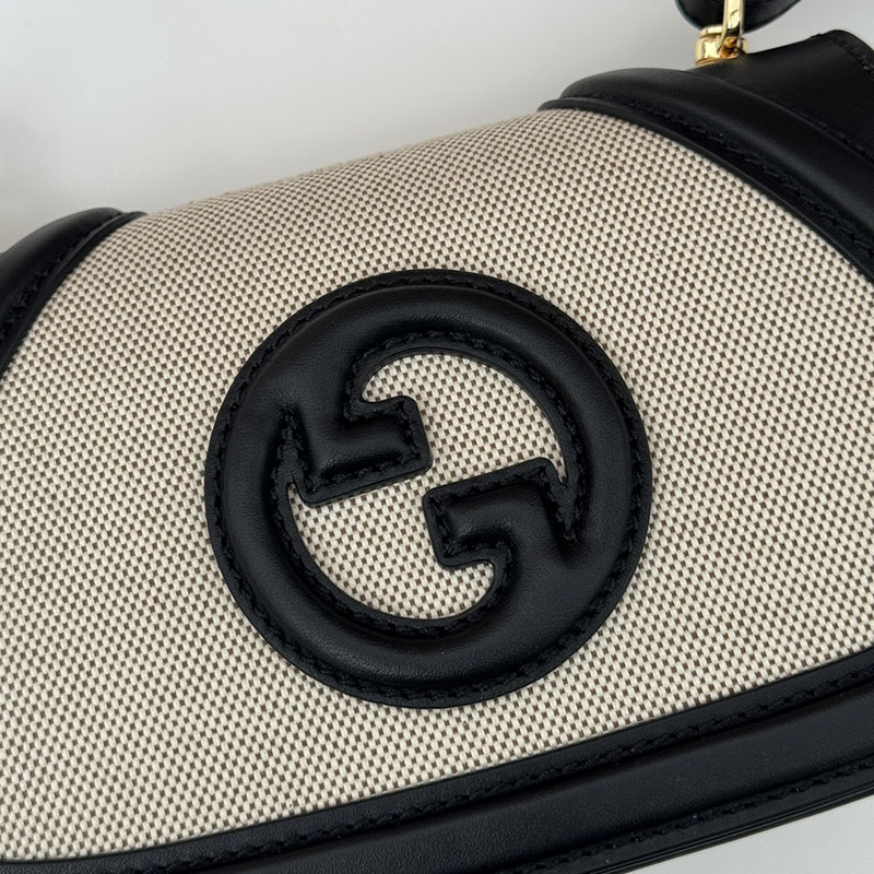 グッチ バッグ 人気 GUCCI ブロンディ ミニ ショルダーバッグ 815700 HAAKF 2546 ナチュラル&ブラック グッチ バッグ アウトレット - 画像 (5)