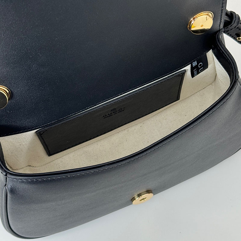 グッチ バッグ 人気 GUCCI ブロンディ ミニ ショルダーバッグ 815700 HAAKF 2546 ナチュラル&ブラック グッチ バッグ アウトレット - 画像 (2)