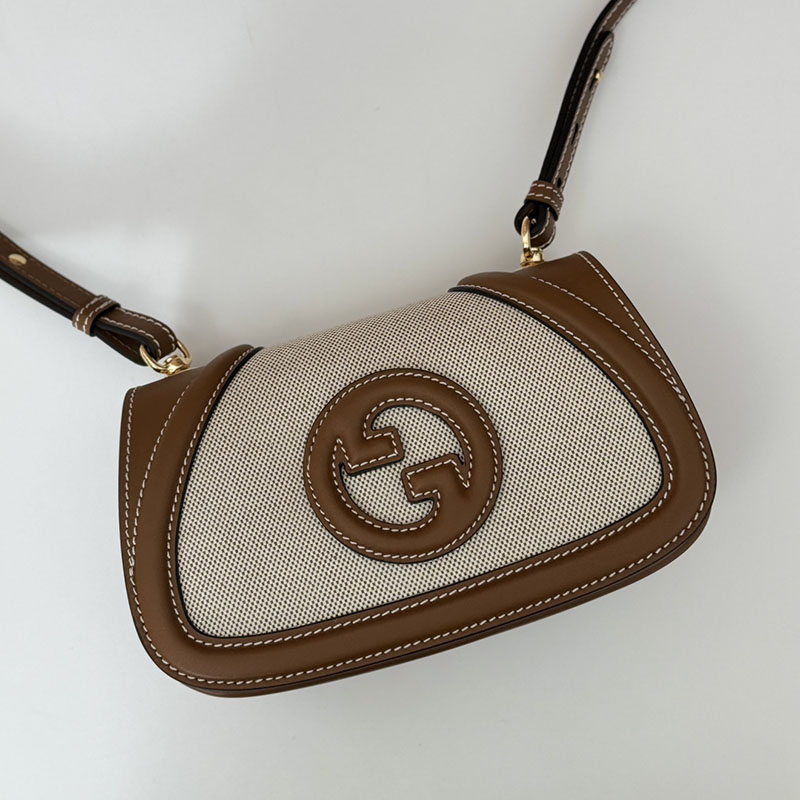 グッチ バッグ 人気 GUCCI ブロンディ ミニ ショルダーバッグ 815700 HAAKF 2545 ナチュラル&ブラウン グッチ バッグ アウトレット - 画像 (6)