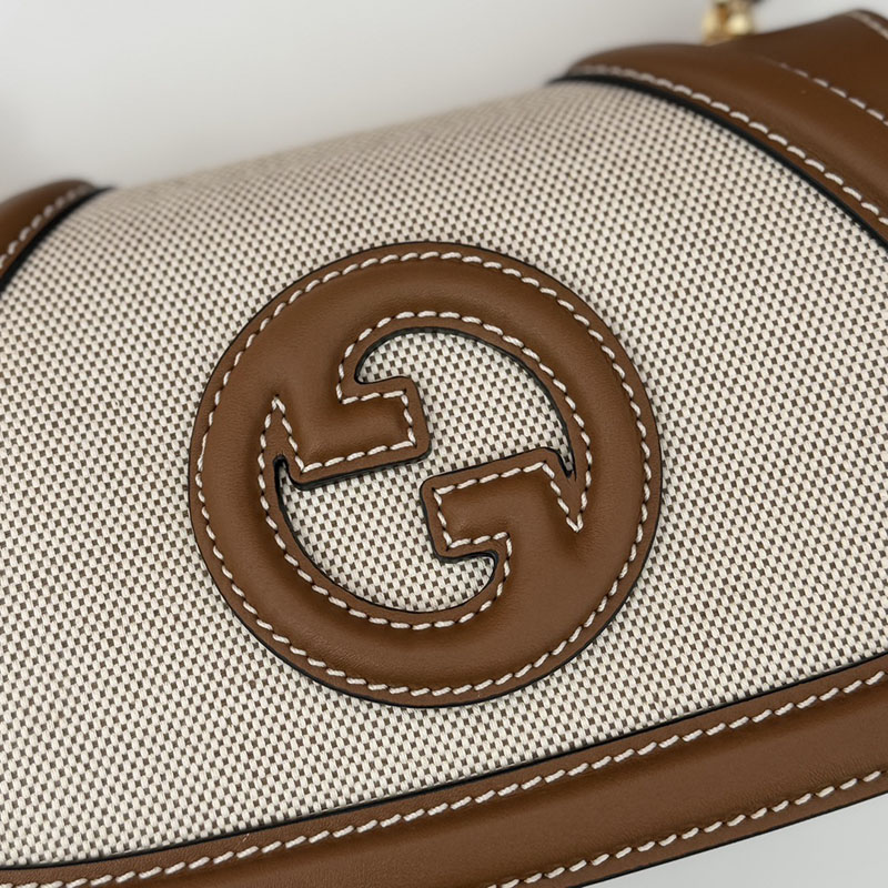グッチ バッグ 人気 GUCCI ブロンディ ミニ ショルダーバッグ 815700 HAAKF 2545 ナチュラル&ブラウン グッチ バッグ アウトレット - 画像 (5)