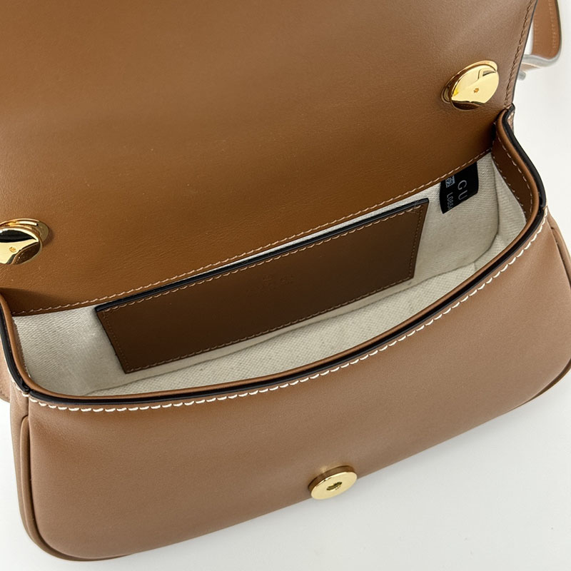 グッチ バッグ 人気 GUCCI ブロンディ ミニ ショルダーバッグ 815700 HAAKF 2545 ナチュラル&ブラウン グッチ バッグ アウトレット - 画像 (2)