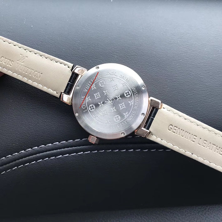 最高級ルイヴィトンスーパーコピー ルイヴィトン時計コピー タンブール ムーン GMT Q8E30 モノグラム PG メンズ - 画像 (3)
