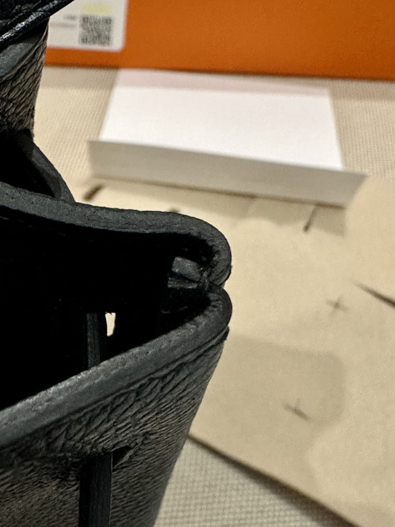 エルメス バッグ 人気 エルメス バーキン25 黒 ブラック トゴ シルバー金具 2519482 バーキン25 黒 - 画像 (12)