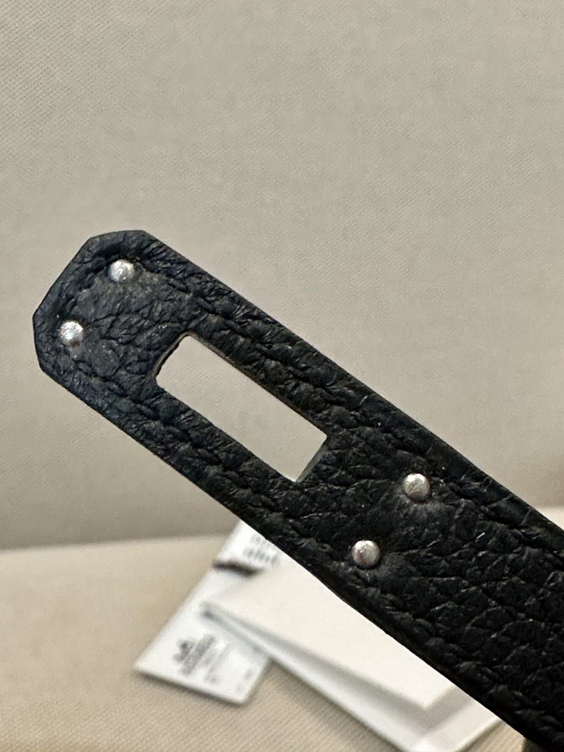エルメス バッグ 人気 エルメス バーキン25 黒 ブラック トゴ シルバー金具 2519482 バーキン25 黒 - 画像 (11)