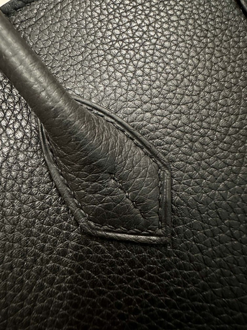 エルメス バッグ 人気 エルメス バーキン25 黒 ブラック トゴ シルバー金具 2519482 バーキン25 黒 - 画像 (18)
