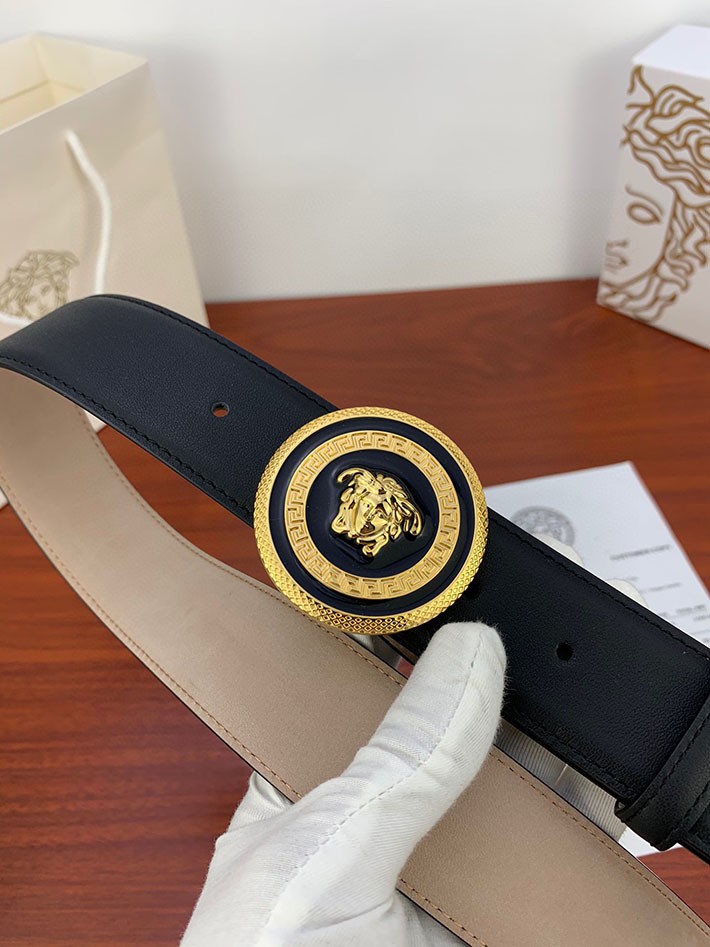最高級ヴェルサーチェスーパーコピー ヴェルサーチェベルトコピー ブラック 40MM シルバー金具 2518815 ヴェルサーチ ベルト 激安 - 画像 (5)