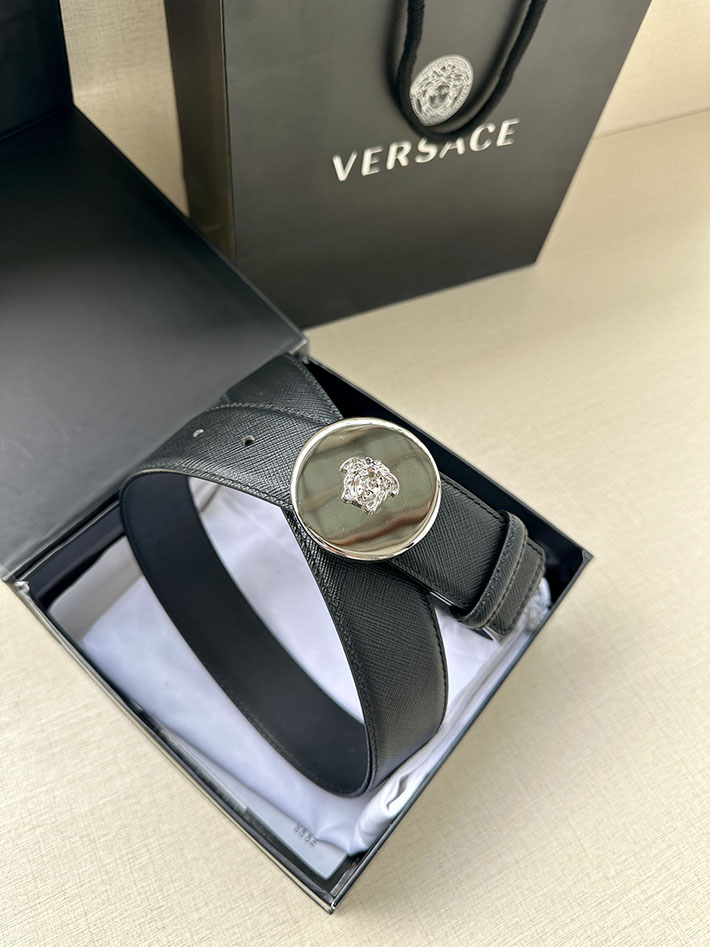 最高級ヴェルサーチェスーパーコピー ヴェルサーチェベルトコピー ブラック 40MM ゴールド金具 2518825 ヴェルサーチ 店舗 東京 - 画像 (5)