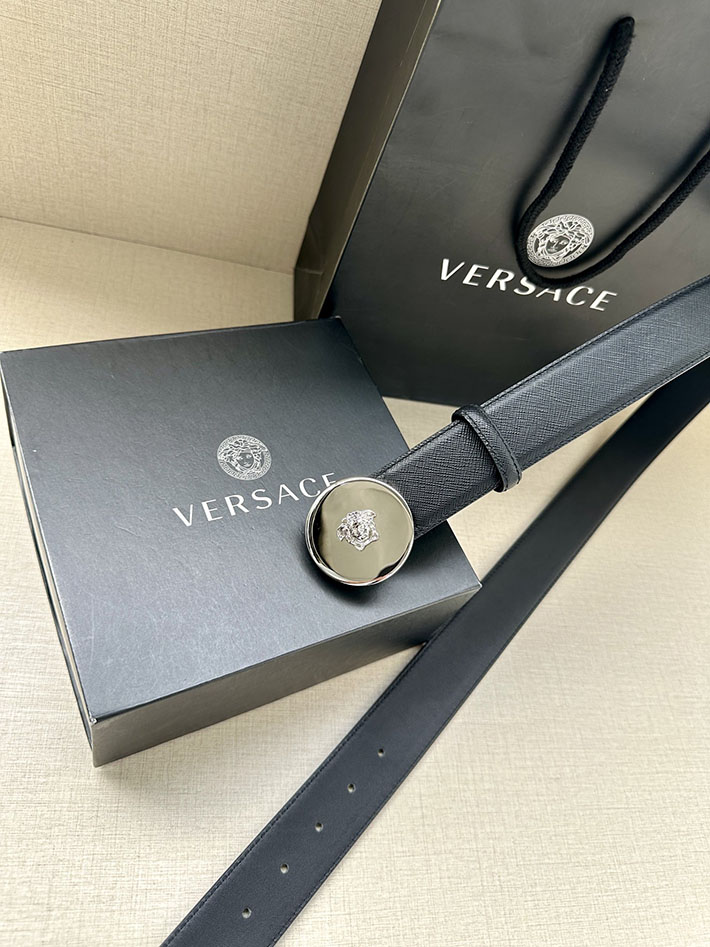 最高級ヴェルサーチェスーパーコピー ヴェルサーチェベルトコピー ブラック 40MM ゴールド金具 2518825 ヴェルサーチ 店舗 東京 - 画像 (3)