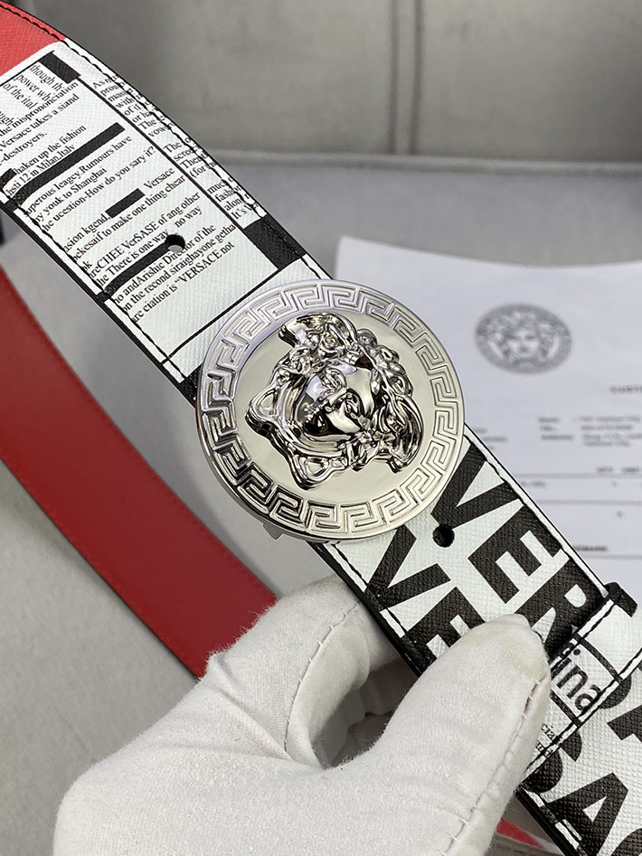 最高級ヴェルサーチェスーパーコピー ヴェルサーチェベルトコピー ブラック 40MM シルバー金具 2518827 ヴェルサーチ 店舗 横浜 - 画像 (9)