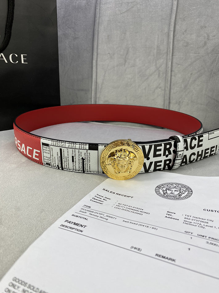 最高級ヴェルサーチェスーパーコピー ヴェルサーチェベルトコピー ブラック 40MM シルバー金具 2518827 ヴェルサーチ 店舗 横浜 - 画像 (6)