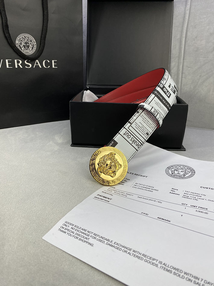 最高級ヴェルサーチェスーパーコピー ヴェルサーチェベルトコピー ブラック 40MM シルバー金具 2518827 ヴェルサーチ 店舗 横浜 - 画像 (2)
