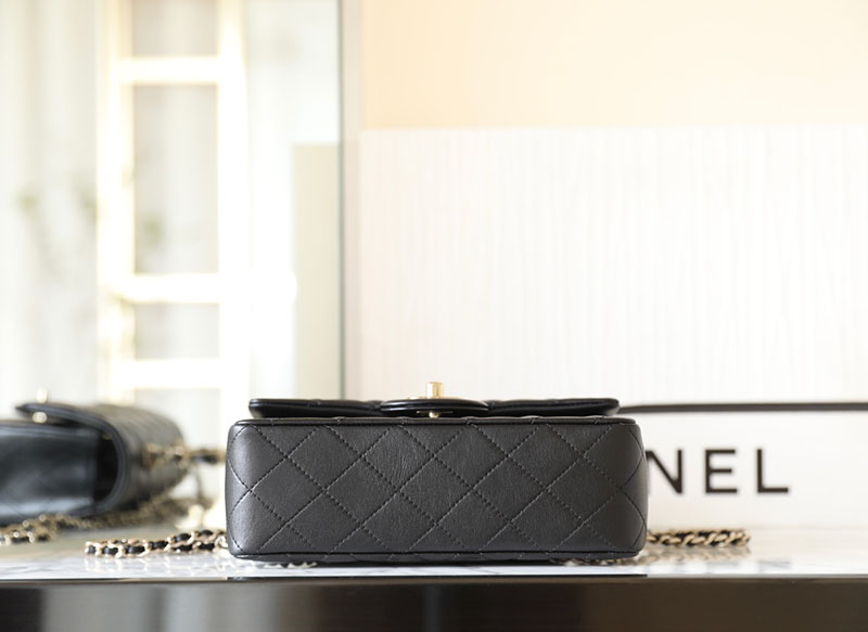 シャネル 新作バッグ H品 CHANEL スモール トップハンドル フラップ バッグ AS3829 (ブラック 2520148 シャネル スモールフラップウォレット - 画像 (3)