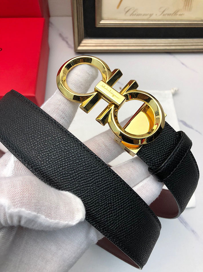 最高級フェラガモスーパーコピー フェラガモベルトコピー Salvatore Ferragamo リバーシブル レザー 本革 2520647 ベルト 本革 メンズ - 画像 (8)