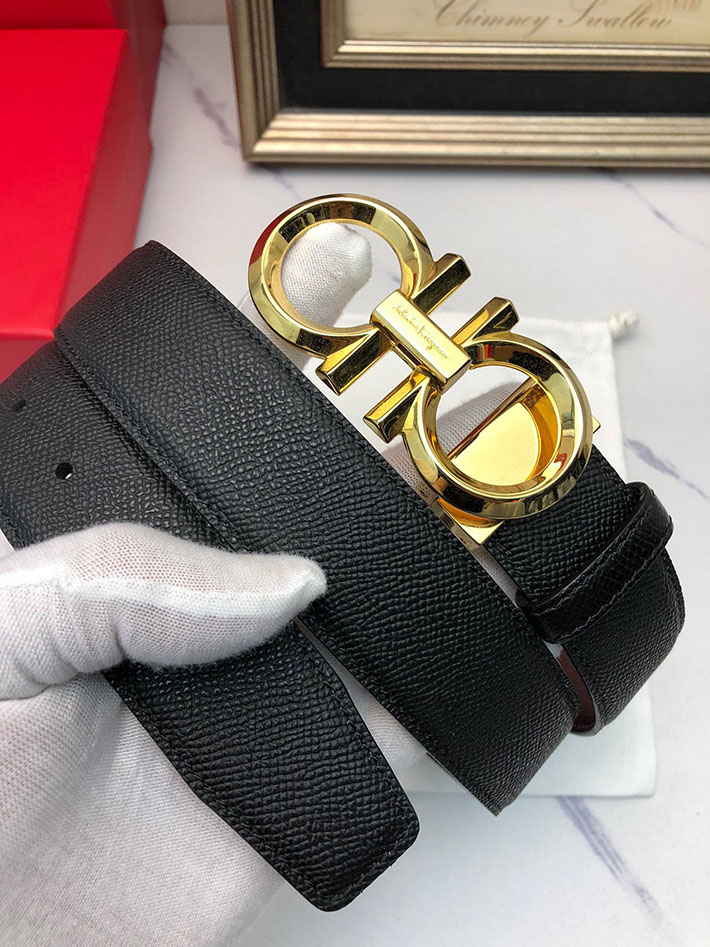最高級フェラガモスーパーコピー フェラガモベルトコピー Salvatore Ferragamo リバーシブル レザー 本革 2520647 ベルト 本革 メンズ - 画像 (7)