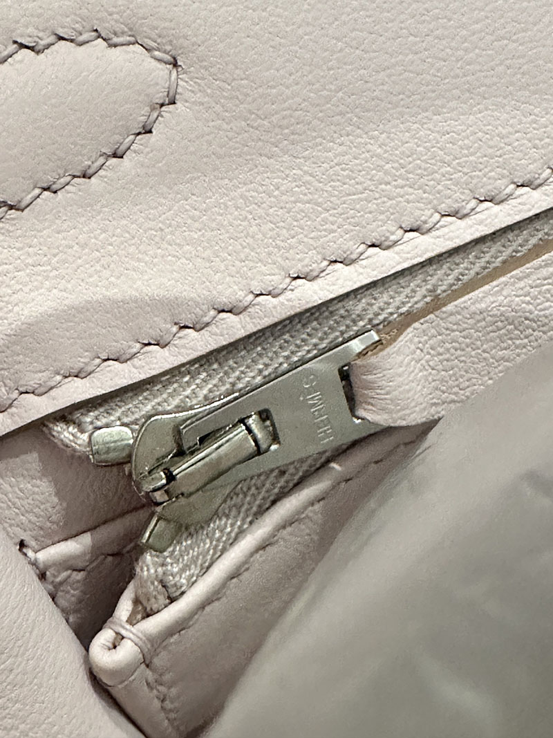 エルメス 専門店 おすすめ HERMES ケリー25 内縫い モーヴペール スイフト シルバー金具 2520834 ケリー25 欲しい - 画像 (4)