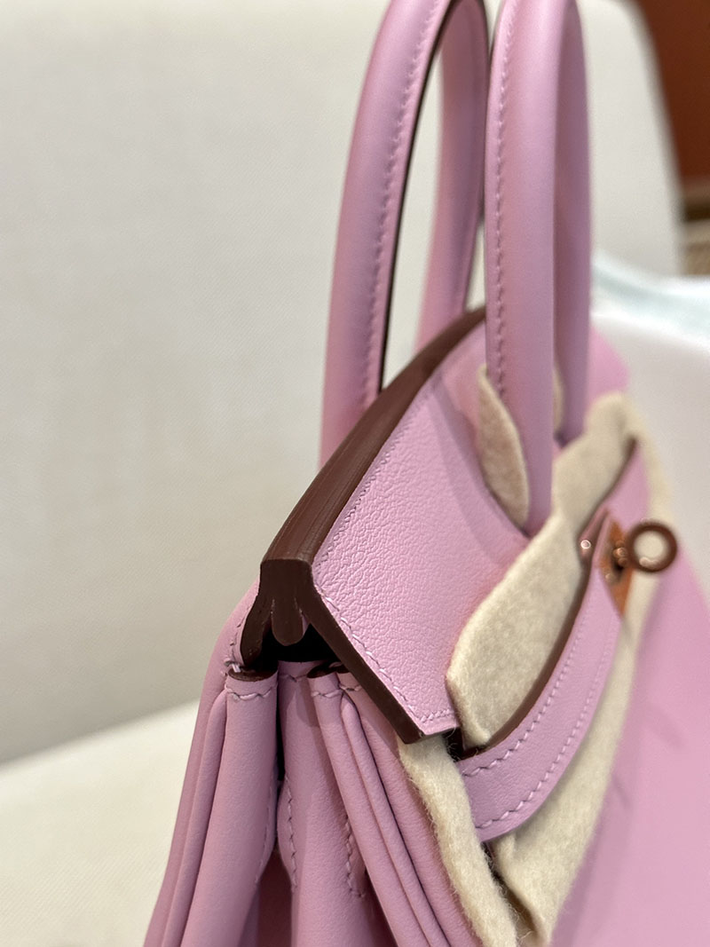 エルメス アウトレット 店舗 HERMES バーキン25 モーヴシルベストル スイフト ゴールド金具 2520843 ハンドバッグ バーキン - 画像 (8)