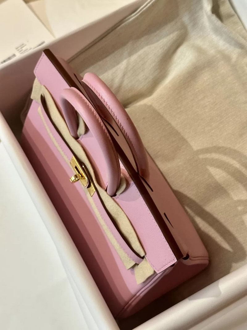 エルメス アウトレット 店舗 HERMES バーキン25 モーヴシルベストル スイフト ゴールド金具 2520867 エルメス バーキン25 h級品 - 画像 (6)