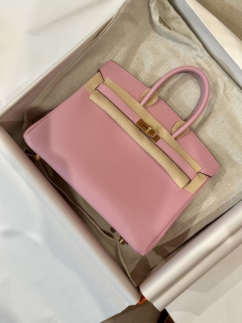 エルメス アウトレット 店舗 HERMES バーキン25 モーヴシルベストル スイフト ゴールド金具 2520867 エルメス バーキン25 h級品 - 画像 (2)