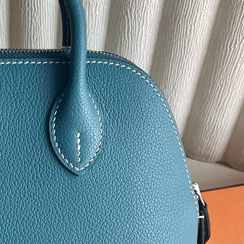 エルメス バッグ アウトレット HERMES ボリード1923 ミニ ニューブルージーン エバーカラー シルバー金具 2521237 ボリード1923 ミニ 定価 - 画像 (11)